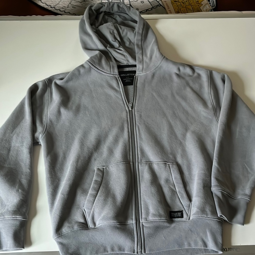 Hollister Zip-up Hoodie - Mens Size Sm